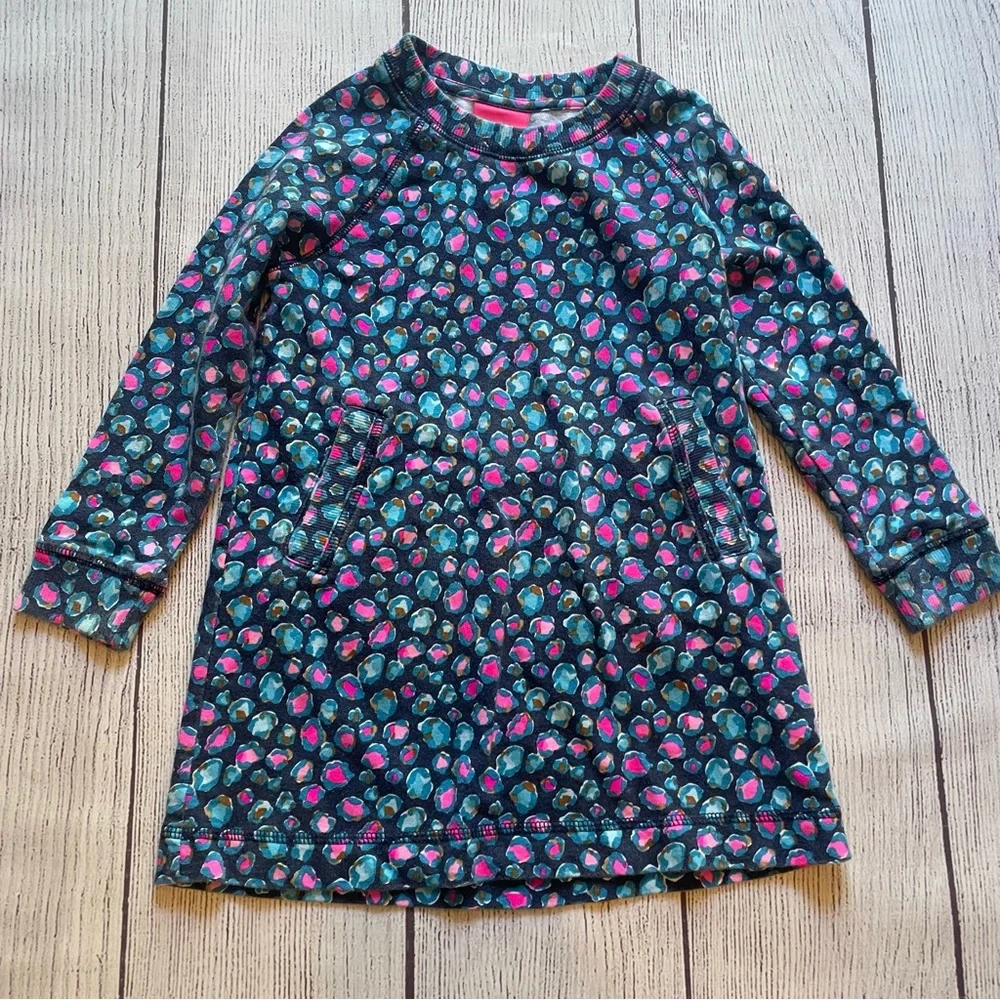 Lilly Pulitzer Girls Mini Beach Comber Sea Breeze Dress Size Small (4-5)